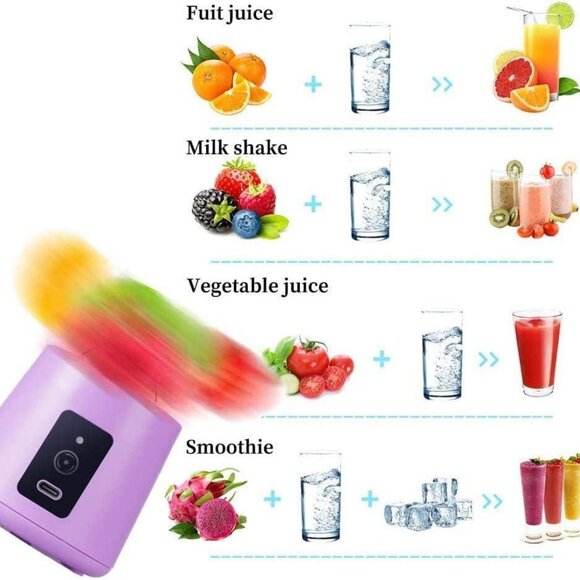 Vegetables Slicer for Apple & Mini Blender for Smoothie Pack1 Combo Pack - Picture 7 of 11